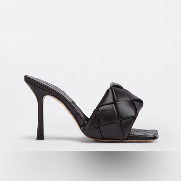 Bottega Veneta Shoes - Bottega Veneta Lido Mules - Black